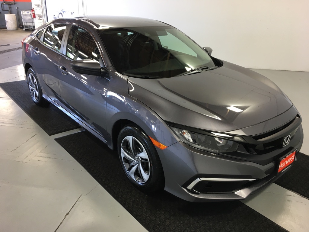 New 2020 Honda Civic LX FWD 4D Sedan